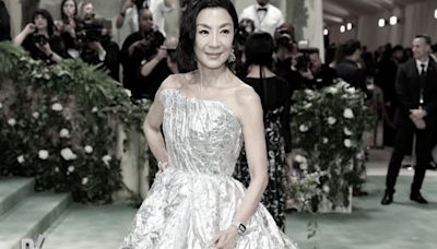 Michelle Yeoh's tin foil dress at Met Gala draws mixed reactions
