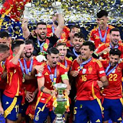 Sublime Spain strike late vs England to win record 4th Euro crown