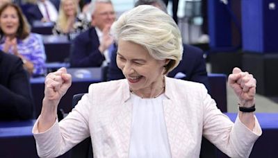 Reeligen a Ursula von der Leyen presidenta de la Comisión Europea