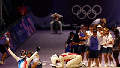 France stun all convention to sweep Olympic BMX podium