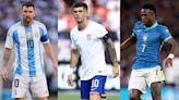 Copa American Golden Boot contenders: Ranking finest finishers including Lionel Messi, Vinicius Jr, Christian Pulisic | Goal.com English Kuwait