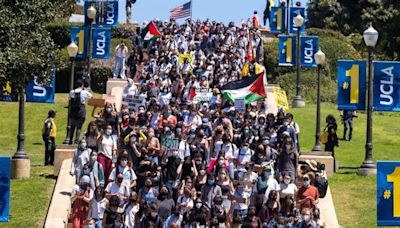 Graves enfrentamientos entre propalestinos y proisraelíes en la Universidad de California