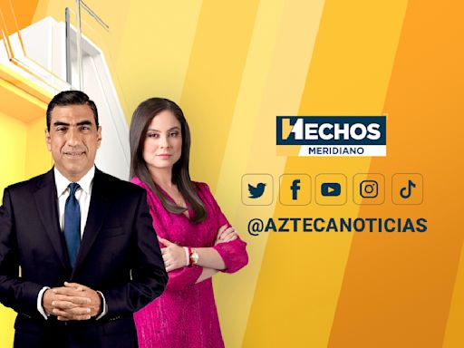 Ellos han sido conductores de Hechos Meridiano de TV Azteca a lo largo de su historia