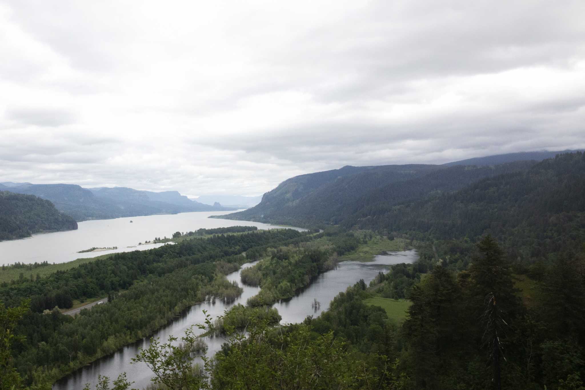 Hiker dies after falling from trail in Oregon's Columbia River Gorge, officials say