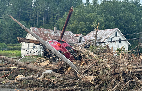 Vermont resident says there s no way she s returning after another round of flooding destroys her home, car