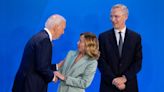 Watch: Giorgia Meloni Rolls Eyes As Biden Is Late For NATO Summit