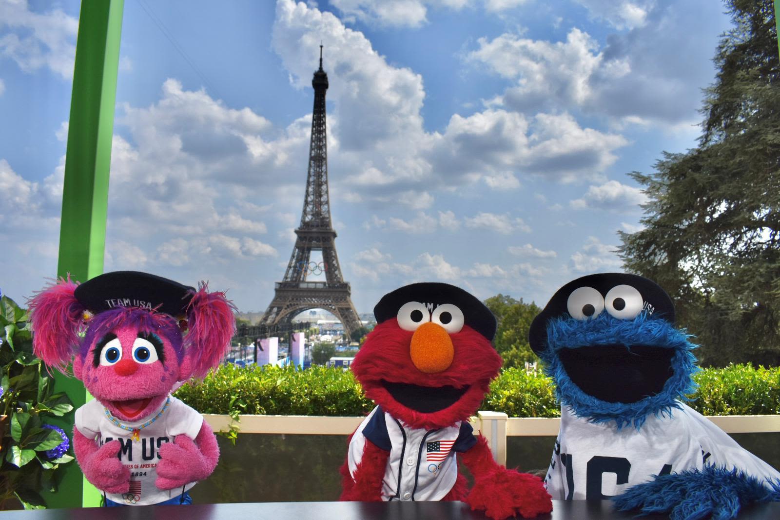 Sesame Street takes Paris: Elmo, Cookie Monster and friends cover the Olympics