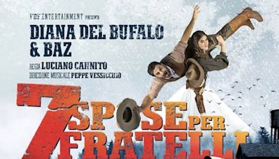 Diana Del Bufalo e Buz nel musical "7 Spose per 7 Fratelli"