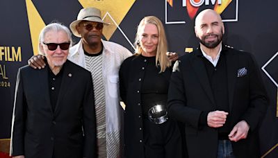 Pulp Fiction cast reunite – without Bruce Willis