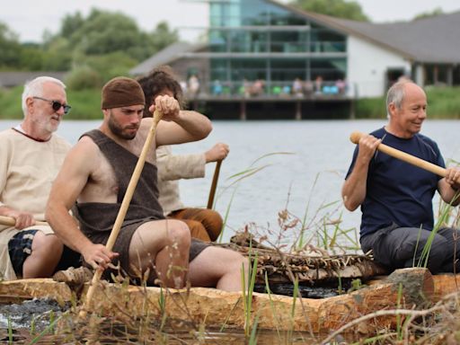 Boats designed 3,000 years ago take to the water