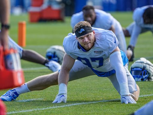 Detroit Lions training camp observations: Aidan Hutchinson shows signs of Year 3 growth