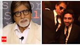 Has Amitabh Bachchan confirmed Abhishek Bachchan's casting as a villain in Shah Rukh Khan's 'King'? Here's what we know | Hindi Movie News - Times of India