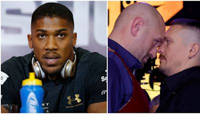 Anthony Joshua has made his official prediction for Tyson Fury vs Oleksandr Usyk