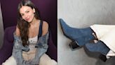 Victoria Justice Dons Thursday Boot Co. Booties for SiriusXM Interview