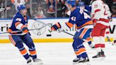 Mathew Barzal scores in 2nd OT as Islanders beat Hurricanes 3-2 to avoid series sweep