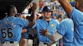 Mead hits 1st homer of the season and Rays beat Tigers 7-5 to avoid the 3-game sweep