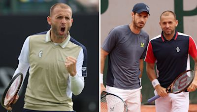 Dan Evans age, height, girlfriend, ranking and friendship with Andy Murray revealed as they carry on Olympic dream