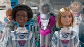 1st Barbie dolls to fly into space make their debut at Smithsonian Air and Space Museum