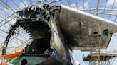 Pictures show the afterlife of Ukraine's Mriya-225, the biggest plane in the world, whose ruined parts could yet fly again