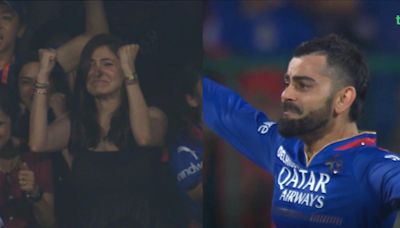 Anushka Sharma gets teary-eyed as Virat Kohli’s RCB makes it to IPL play-offs after defeating CSK, watch