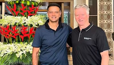 Steve Waugh Meets Rahul Dravid! Ex Australia Captain Shares Pic With 'Genuine & Loyal Friend'