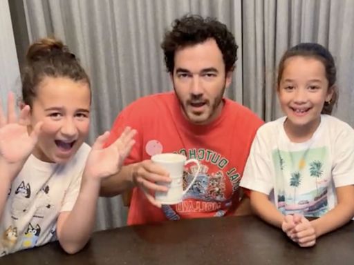 Kevin Jonas Shares Cute Back to School Video with Daughters Alena and Valentina: ‘Go 5th Graders!’