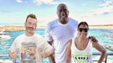 Jimmy Kimmel playfully mocks Magic Johnson in Ibiza vacation snaps