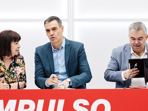 Sánchez tranquiliza a la ejecutiva del PSOE sobre la investidura de Illa: “No está hecha, pero avanza”