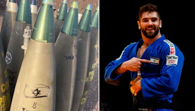 Israel flagbearer for Paris Olympics 'signed bombs' heading for Gaza