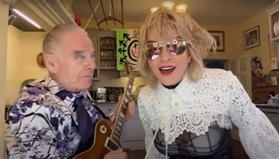 Toyah and Robert Fripp show no signs of growing up on "elderly edition" of Blink 182's Growing Up