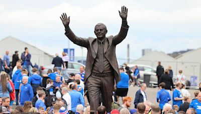 Rangers unveil statue of legendary manager Walter Smith at Ibrox