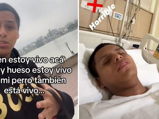 Óscar Curi está vivo: influencer peruano reapareció y brindó detalles sobre su salud tras viajar a la India