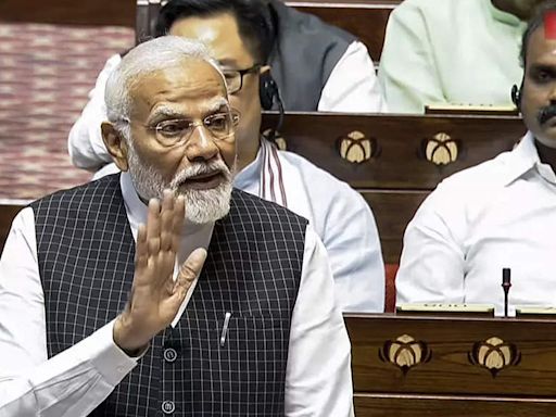 Modi breaks silence on Manipur, assures youth on paper leaks in Rajya Sabha speech - The Economic Times