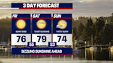 Seattle weather: Warmer-than-normal temperatures this weekend