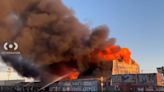 VIDEO: Massive fire breaks out at commercial building in Oakland