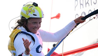 Emma Wilson’s bid for windsurfing gold postponed due to low winds in Marseille