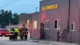 Kiel Foundry damaged by fire; started in ceiling, cause undetermined