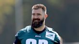 Fans Are in Awe of a Mural for Jason Kelce Made Entirely of Duct Tape