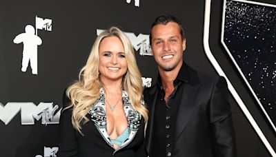 Miranda Lambert and Husband Brendan McLoughlin Twin in Black Suits at 2024 MTV Video Music Awards