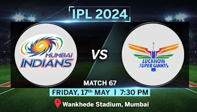 IPL Match Today: MI vs LSG Toss, Pitch Report, Head to Head stats, Playing 11 Predictions and Live Streaming Details