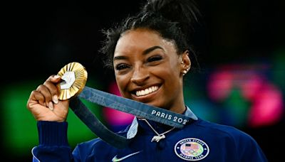 Simone Biles takes apparent jab at Donald Trump: 'I love my black job'