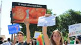 Outside the Supreme Court, pro-choice and anti-abortion activists are having some surprising conversations