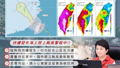 快訊／2日颱風假結束！台中市26日正常上班課 僅和平區停班課