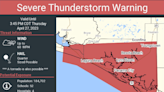 Tornado warnings, golf ball-sized hail hit Panama City Thursday afternoon