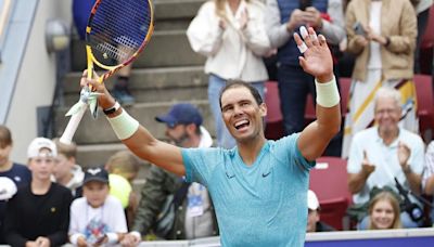 Rafa Nadal vuelve con triunfo en el torneo de Bastad ante Leo Borg