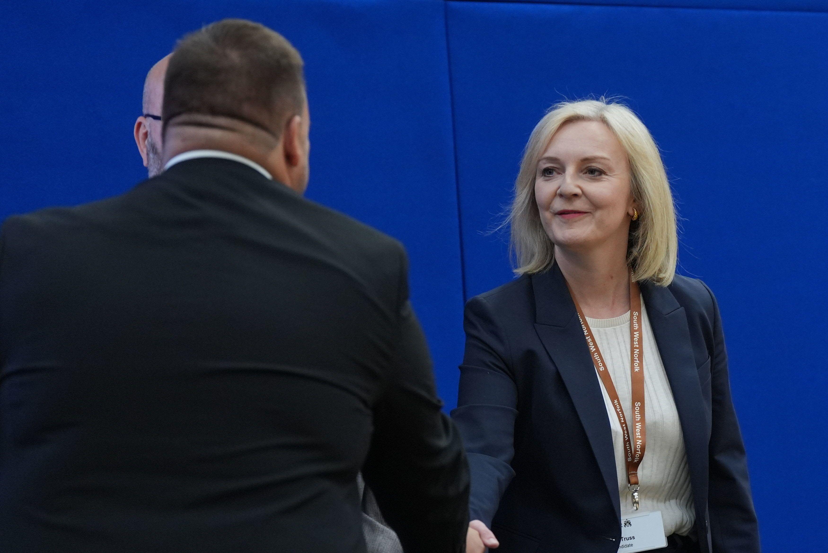 Truss loses seat on bruising night for Tories in Norfolk