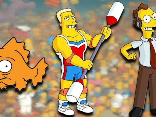 Los personajes de los Simpsons que no son tan conocidos