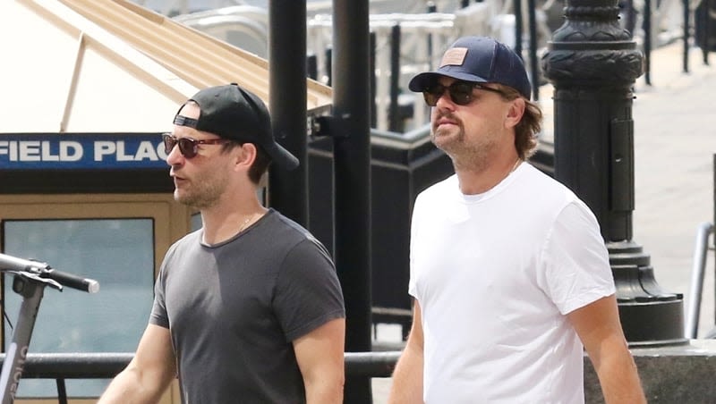 BFFs Leonardo DiCaprio & Tobey Maguire Spotted Enjoying a Summer Day in New York City Amid Recent Headlines