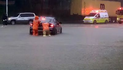 「200年一遇」暴雨襲韓國 1500人急撤離