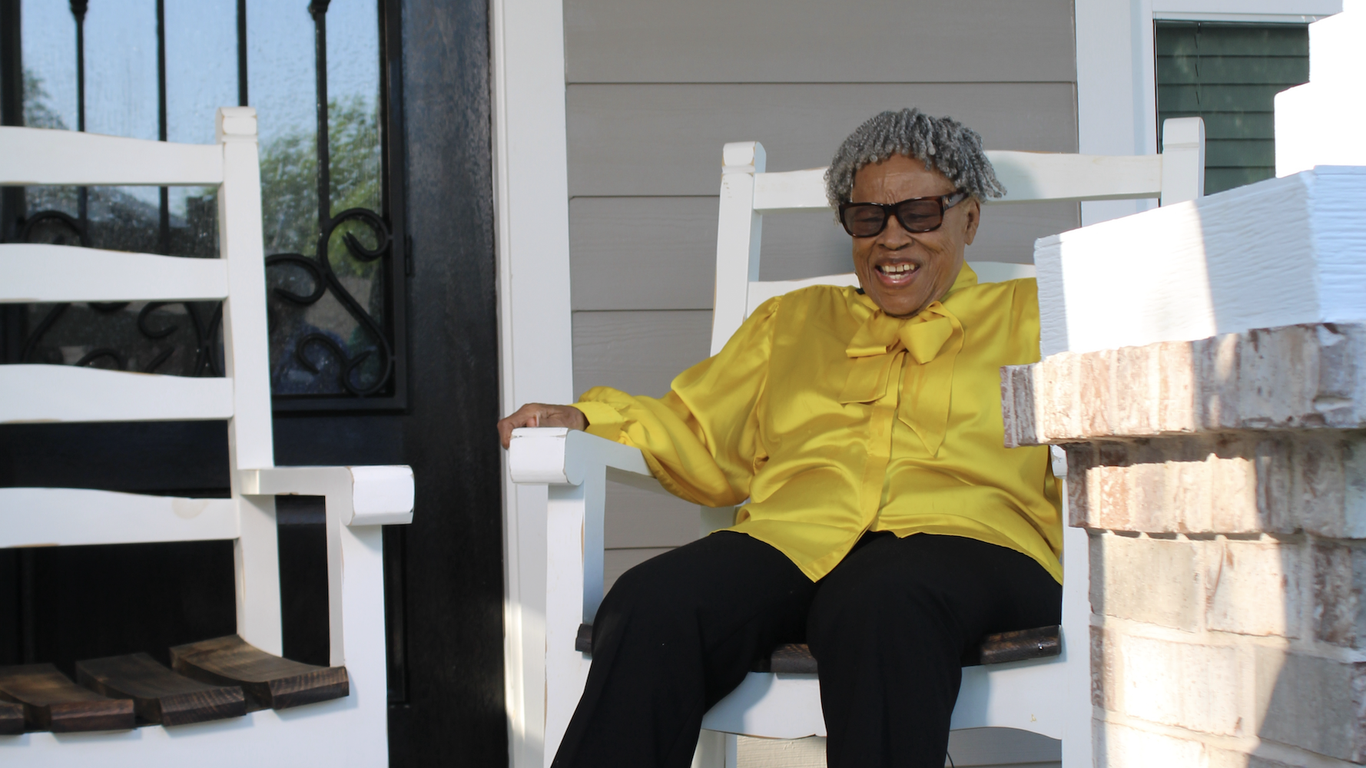 Opal Lee, grandmother of Juneteenth, returns home